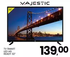 Majestic - Tv Smart Led Hd Ready 32"