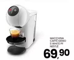 Nestlè - Macchina Caffè Genio S White Pf