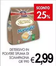 Spuma di Sciampagna - Detersivo In Polvere