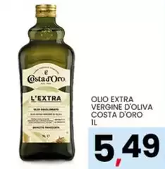 Costa d'Oro - Olio Extra Vergine D'Oliva