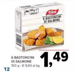 Tiko - 6 Bastoncini Di Salmone