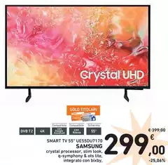 Samsung - Smart Tv 55'' UE55NU7170