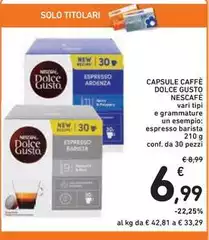 Nescafé - Capsule Caffè Dolce Gusto