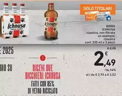 Ichnusa - Birra