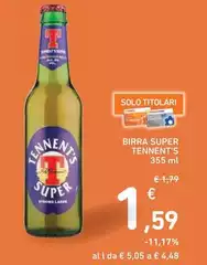 Tennent's - Birra Super