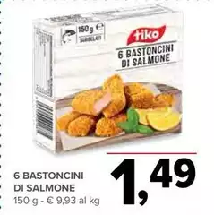Tiko - 6 Bastoncini Di Salmone