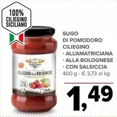Sugo Di Pomodoro Ciliegino