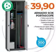 Max - Armadio Scie Portascope