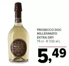 Millesimato - Prosecco DOC  Extra Dry