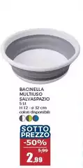 Bacinella Multiuso Salvaspazio