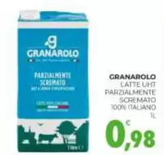 Granarolo - Latte UHT Parzialmente Scremato