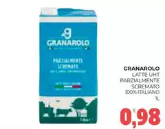Granarolo - Latte Uht Parzialmente Scremato 100% Italiano