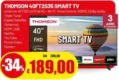Thomson - 40FT2S35 Smart Tv