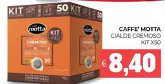 Caffè motta - Cialde Cremoso Kit X50