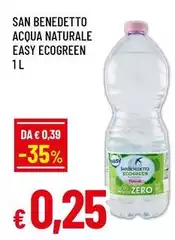 San Benedetto - Acqua Naturale Easy Ecogreen