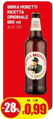 Moretti - Birra Ricetta Originale