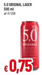 5.0 Original - Original Lager