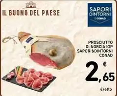 Sapori & piaceri - Prosciutto Di Norcia IGP