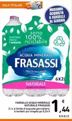 Frasassi - Fardello Acqua Minerale Naturale