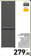 Grey - Frigo Combinato R&Ca30KQR9EMETAL