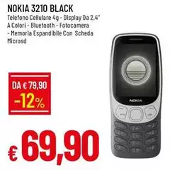 Nokia - 3210 Black