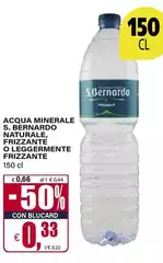 S. Bernardo - Acqua Minerale Naturale, Frizzante O Leggermente Frizzante