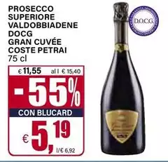 Coste Petrai - Prosecco Superiore Valdobbiadene DOCG Gran Cuvée