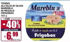 Mareblu - Tonno All'Olio Di Oliva In Regalo Frigobox 