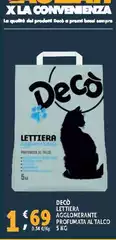 Gusto decò - Lettiera Agglomerante Propimata Al Talco