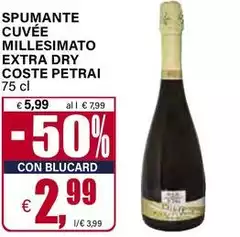 Coste Petrai - Spumante Cuvée Millesimato Extra Dry