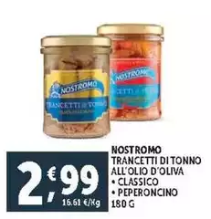 Nostromo - Trancetti Di Tonno All'Olio D'Oliva Classico