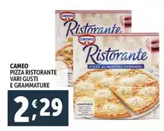 Cameo - Pizza Ristorante Vari Gusti E Grammature