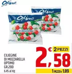 Optimo - Ciliegine Di Mozzarella
