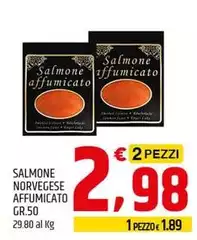 Salmone Norvegese Affumicato