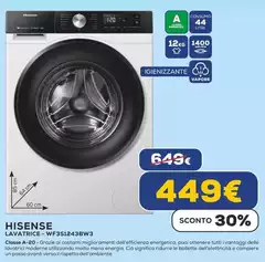 Hisense - Lavatrice-WF3S1243BW3 