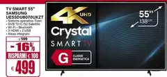 Samsung - Smart 55" 55D UE55DU8070UXZT