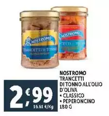 Nostromo - Trancetti Di Tonno All'Olio D'Oliva Classico