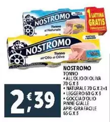 Nostromo - Tonno All'olio Di Oliva