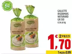 Frutta & natura - Gallette Risogmais