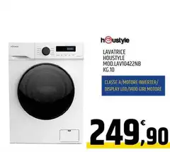 Houstyle - Lavatrice HOUSTYLE MOD.LAV1042NB K.10