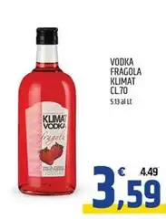 Vodka Fragola