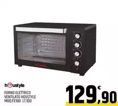 Houstyle - Forno Elettrico Ventilato Mod.FE100 Lt.100