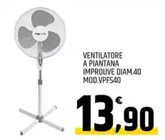 Ventilatore A Piantana Improve Diam.40 Mod.VPFS40