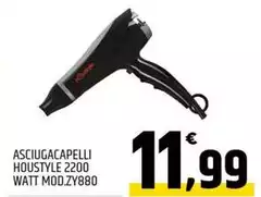 Houstyle - Asciugacapelli  2200 Watt Mod.zy880