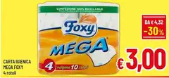 Foxy - Carta Igienica Mega