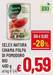 Selex - Natura Chiama Polpa Di Pomodoro Bio