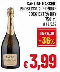 Cantine maschio - Prosecco Superiore DOCG Extra Dry