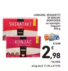 Wokfoods - Linguine, Spaghetti Di Konjac