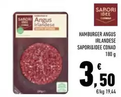 Sapori - &Idee Hamburger Angus Irlandese