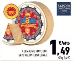 Sapori - Formaggio Piave DOP &Dintorni